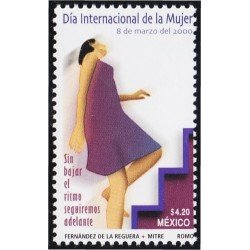 México 1902 2000 Día Internacional de la mujer MNH