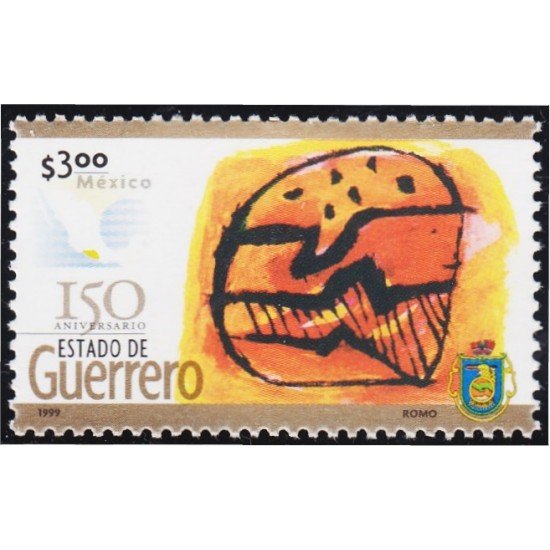 México 1894 1999 150 Aniversario del Estado de Guerrero MNH México 1894 1999 150 Aniversario del Estado de Guerrero MNH