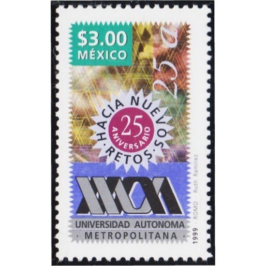 México 1893 1999 Universidad Autónoma Metropolitana MNH México 1893 1999 Universidad Autónoma Metropolitana MNH