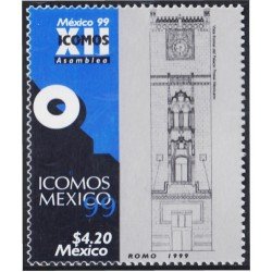 México 1891 1999 XII Asamblea de ICOMOS MNH