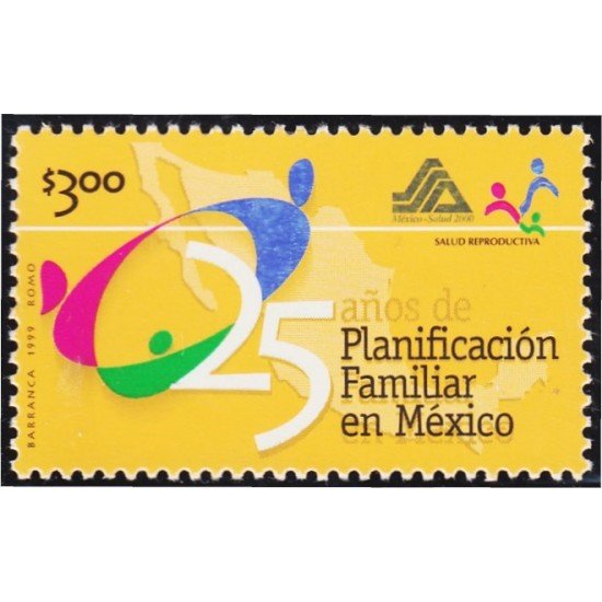 México 1887 1999 Planificación familiar en México MNH México 1887 1999 Planificación familiar en México MNH
