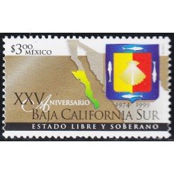 México 1886 1999 125 Aniversario de Baja California Sur MNH