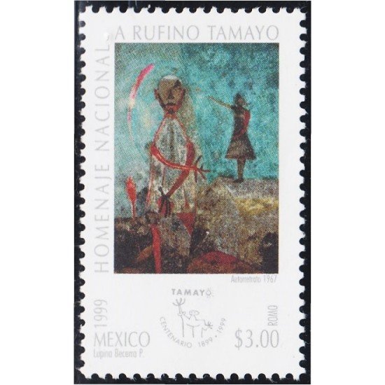 México 1880 1999 Homenaje Nacional a Rufino Tamayo MNH México 1880 1999 Homenaje Nacional a Rufino Tamayo MNH