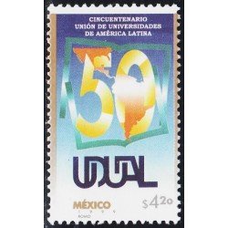 México 1879 1999 50 Años de la Unión de las Universidades de América Latina MNH