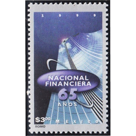 México 1873 1999 65 Años Financiera Internacional MNH México 1873 1999 65 Años Financiera Internacional MNH