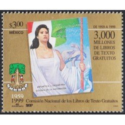 México 1863 1999 Comisión Nacional de los libros de texto gratuitos MNH México 1863 1999 Comisión Nacional de los libros de texto gratuitos MNH