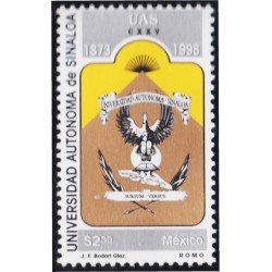 México 1852 1998 Universidad Autónoma de Sinaloa MNH México 1852 1998 Universidad Autónoma de Sinaloa MNH