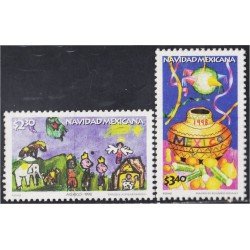 México 1847/48 1998 Navidad Christmas MNH México 1847/48 1998 Navidad Christmas MNH
