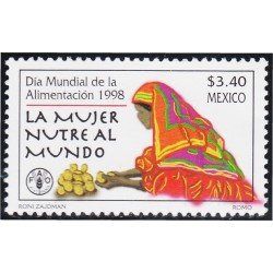 México 1840 1998 Día Mundial de la Alimentación MNH México 1840 1998 Día Mundial de la Alimentación MNH