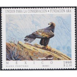 México 1839 1998 Águiola Real Ave Bird MNH México 1839 1998 Águiola Real Ave Bird MNH