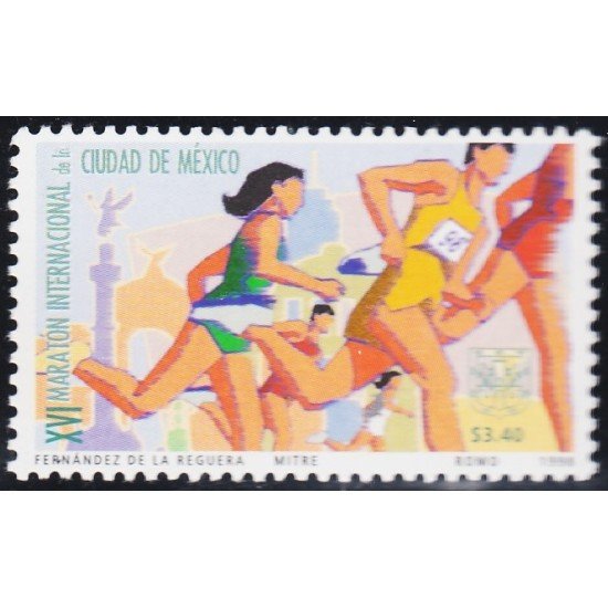 México 1831 1998 XVI Maratón de la Ciudad de MéxicoMNH México 1831 1998 XVI Maratón de la Ciudad de MéxicoMNH