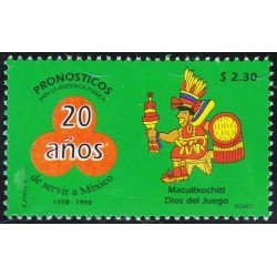 México 1793 1998 Macuilxochtil Dios del Juego MNH