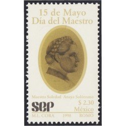 México 1788 1998 Maestro Soledad Anaya Solórzano MNH