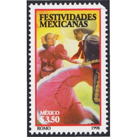 México 1781 1998 Festividades mexicanas MNH