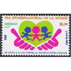 México 1780 1998 Día Internacional de la mujer MNH