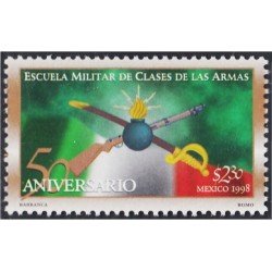 México 1779 1998 Escuela Militar de clase de Las Armas  MNH