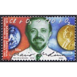 México 1772 1997 Dr. Mario Molina MNH