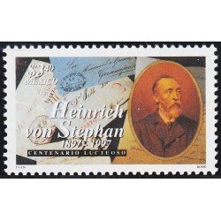 México 1765 1997 Heinrich Von Stephan MNH