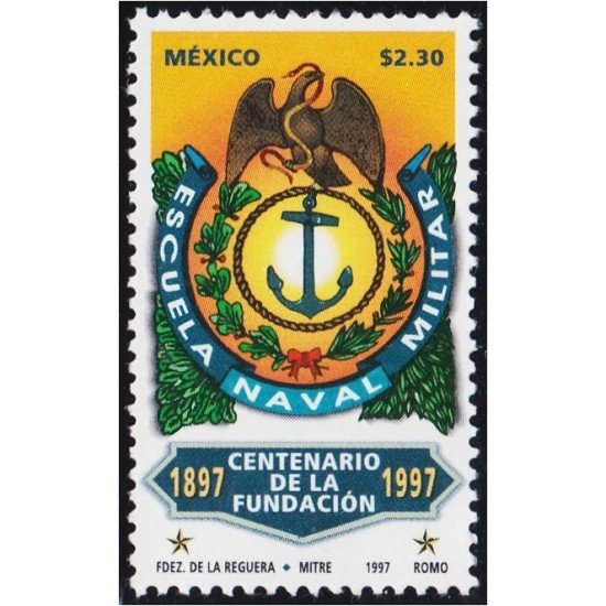 México 1749 1997 Escuela Naval Militar MNH México 1749 1997 Escuela Naval Militar MNH