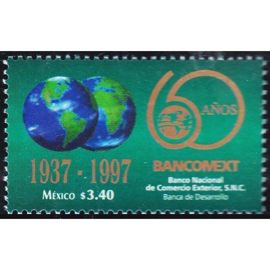 México 1746 1997 Banco Nacional de Comercio Exterior MNH México 1746 1997 Banco Nacional de Comercio Exterior MNH