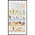 México 1533/56 1994 Flora y Fauna Siluetas de aves y animales MNH
