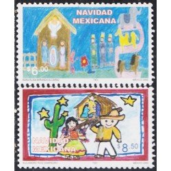 México 2030/31 2002 Navidad Christmas MNH México 2030/31 2002 Navidad Christmas MNH