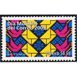México 2020 2002 Día Mundial del Correo MNH