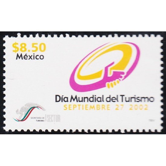 México 2018 2002 Día Mundial del Turismo MNH México 2018 2002 Día Mundial del Turismo MNH