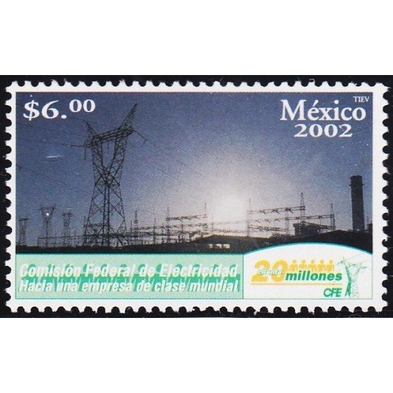 México 2014 2002 Comisión Federal de Eléctricidad MNH México 2014 2002 Comisión Federal de Eléctricidad MNH