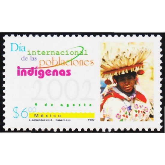 México 2013 2002 Día Internacional de las poblaciones indígenas MNH México 2013 2002 Día Internacional de las poblaciones indígenas MNH