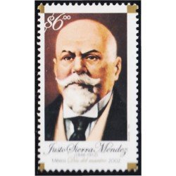 México 2006 2002 Justo Sierra Méndez MNH