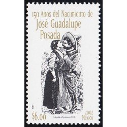 México 2005 2002 José Guadalupe Posada MNH