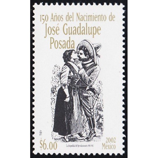México 2005 2002 José Guadalupe Posada MNH México 2005 2002 José Guadalupe Posada MNH