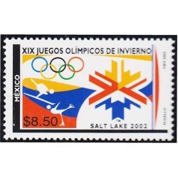 México 2000 2002 XIX Juegos Olímpicos de Invierno Salt Lake MNH