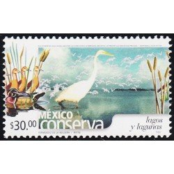 México 1999 2002 Protección de la Naturaleza Lagos y Lagunas Patos MNH