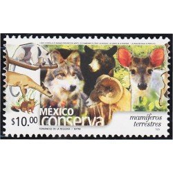 México 1991 2002 Protección de la Naturaleza Mamíferos Terrestres Venado Lobos MNH México 1991 2002 Protección de la Naturaleza Mamíferos Terrestres Venado Lobos MNH