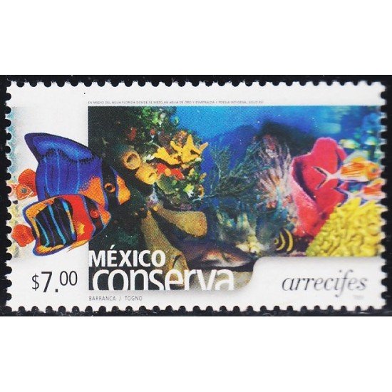 México 1989 2002 Protección de la Naturaleza Arrecifes MNH México 1989 2002 Protección de la Naturaleza Arrecifes MNH
