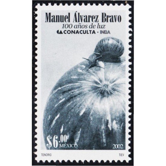 México 1976 2002 Fotógrafo Manuel Álvarez Bravo MNH México 1976 2002 Fotógrafo Manuel Álvarez Bravo MNH