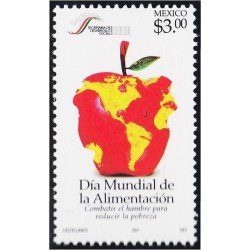 México 1974 2001 Día Mundial de la Alimentación MNH