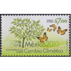 México 2571 2010 Conferencias sobre cambio climático MNH México 2571 2010 Conferencias sobre cambio climático MNH