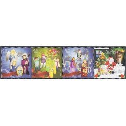 México 2552/55 2010 Navidad Christmas MNH México 2552/55 2010 Navidad Christmas MNH