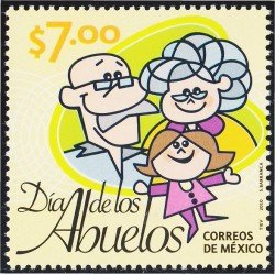México 2529 2010 Día de los Abuelos MNH México 2529 2010 Día de los Abuelos MNH