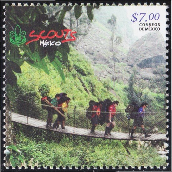 México 2528 2010 Grupo de Scouts MNH México 2528 2010 Grupo de Scouts MNH