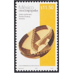 México 2527A 2010 Creación Popular Cesto MNH México 2527A 2010 Creación Popular Cesto MNH