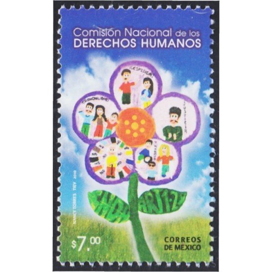 México 2517 2010 Comisión de los Derechos Humanos MNH México 2517 2010 Comisión de los Derechos Humanos MNH
