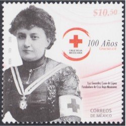 México 2508 2010 Luz González Casio Cruz Roja Mexicana MNH México 2508 2010 Luz González Casio Cruz Roja Mexicana MNH