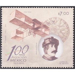 México 2504 2010 100 Años de Aviación MNH México 2504 2010 100 Años de Aviación MNH