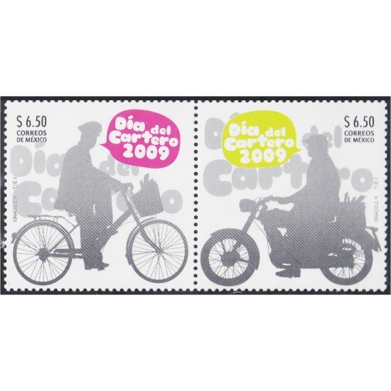 México 2481/82 2009 Día del Cartero MNH México 2481/82 2009 Día del Cartero MNH