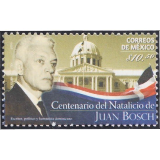 México 2475 2009 Juan Bosch MNH México 2475 2009 Juan Bosch MNH
