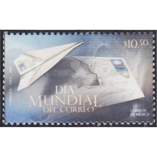 México 2471 Día Mundial del Correo MNH México 2471 Día Mundial del Correo MNH